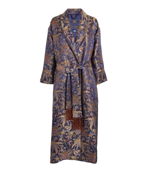 Daniel Hanson Silk Paisley-Jacquard Robe 5