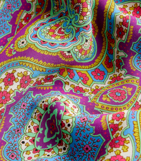Etro Wrap Paisley-Print Silk Skirt 3