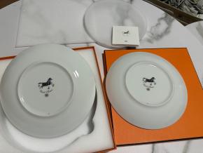 Hermes Cheval D'Orient Desert Plates x2 5