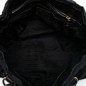 Prada Black Tessuto Gaufre Satchel 4