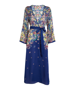 Mary Katrantzou Floral Wrap Dress 4