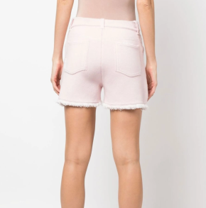 Barrie Fine-Knit Fringe-Detail Shorts 2