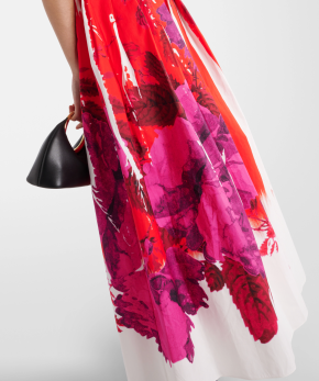 Erdem Off-shoulder Cotton Faille Maxi Dress 4