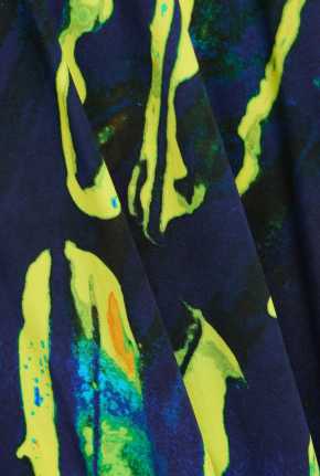 Louisa Ballou Helios Embellished Printed Jersey Maxi Dress 5