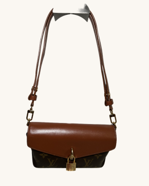 Louis Vuitton Coated Canvas And Leather Bag 2