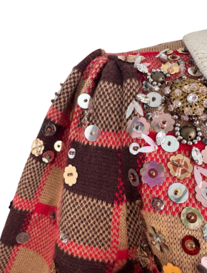 Miu Miu Embellished Wool Cardigan 4