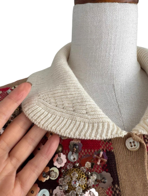 Miu Miu Embellished Wool Cardigan 8