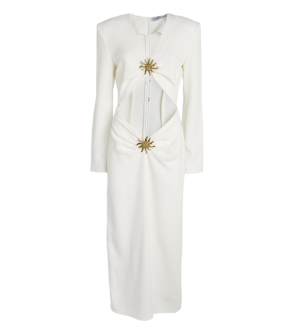 Rowen Rose Maxi Dress With Sun Jewels 5