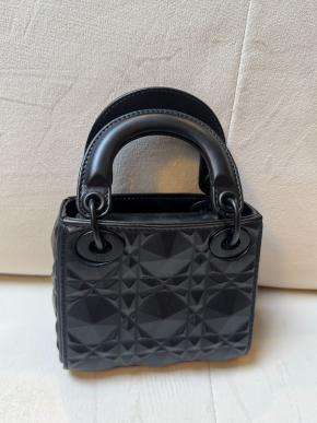 Dior Limited Edition Black Lady Dior Bag 3