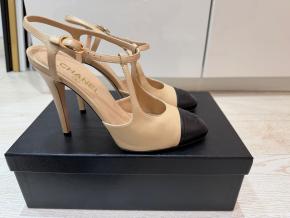 Chanel Heeled T Bar Pumps 2