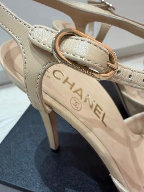 Chanel Heeled T Bar Pumps 8