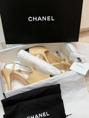 Chanel Heeled T Bar Pumps 10