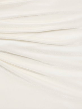 16arlington Nubria Draped Velvet Maxi Dress 6