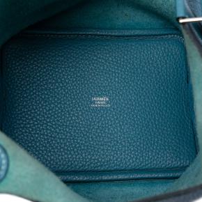 Hermes Blue Jeans  Clemence Picotin Lock 18 4