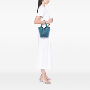 Hermes Blue Jeans  Clemence Picotin Lock 18 7