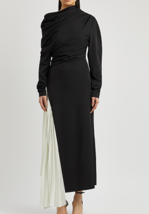 Awake Mode Asymmetric Stretch-Jersey Maxi Dress 2