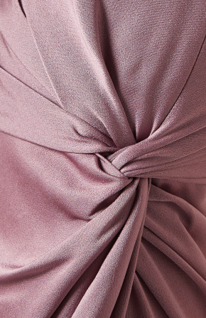 Alex Perry One-shoulder Twisted Gown in Satin Crepe 5