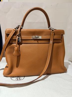 Hermes Tan Kelly 35 10