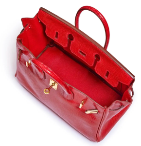 Hermes Birkin Rouge Exotique Niloticus Lizard 25cms 7