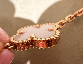 Van Cleef & Arpels Long Vintahe Alahambra Necklace 3