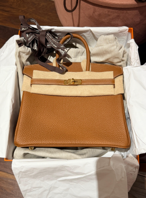 Hermes Gold Togo Birkin 25 2
