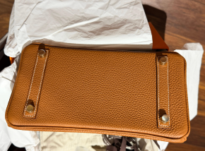 Hermes Gold Togo Birkin 25 3