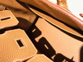 Hermes Gold Togo Birkin 25 4