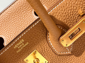 Hermes Gold Togo Birkin 25 7