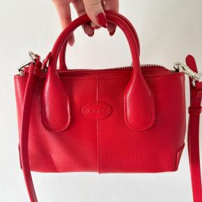 Tod's Red Calfskin Leather Bag 2