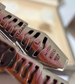 Bvlgari Serpenti Viper Bracelet in 18k white gold 19cm 4