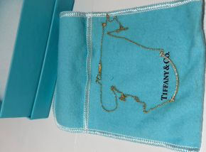 Tiffany Rose Gold And Diamond Necklace 2