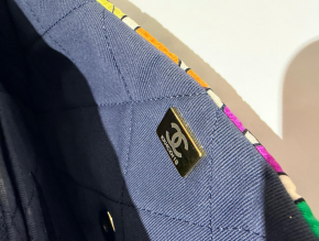 Chanel Mutli Colour Logo Flap Bag 9