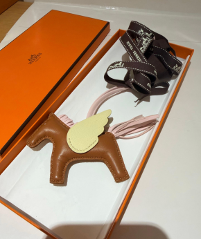 The Hermes Rodeo Pegasus PM Bag Charm 2
