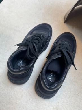 Chanel Black Classic Trainers 3
