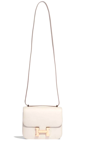 Hermes Craie Evercolour Leather Constance 18 with Rose Gold Hardware 9