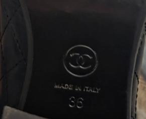 Chanel Black Leather Ankle Boots 6