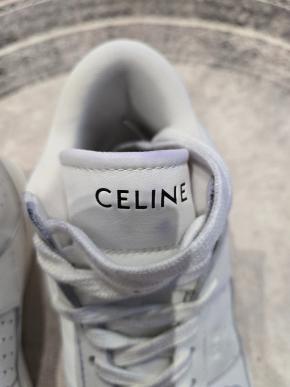 Celine  White CT-02 Mid Sneaker 6