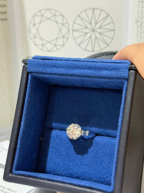 Bespoke 2.4 Carat Fine Diamond Solitaire 6