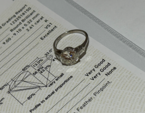 Bespoke 2.4 Carat Fine Diamond Solitaire 4