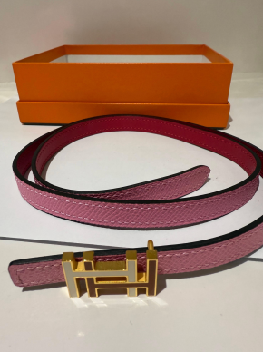Hermes Reversible Thin Belt 3