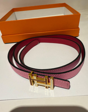 Hermes Reversible Thin Belt 4