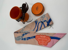 Hermes Multi Silk Twilly 3