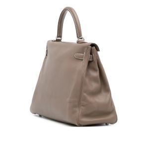 Hermes Etoupe Swift Kelly II Retourne 35 2