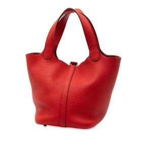 Hermes Rouge Cassaque Clemence Picotin Lock 18 2