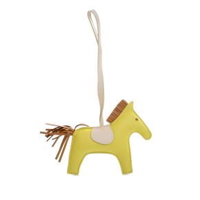 Hermes Milo Lambskin Grigri Rodeo Bag Charm MM 2