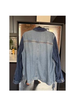 Loewe Denim Leather Patch Jacket 2