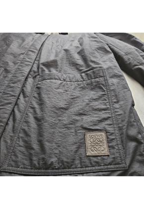 Loewe Black Leather Collared Jacket/Coat 6