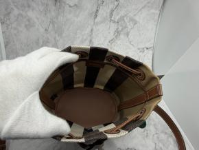 Burberry Striped Bucket Bag 8