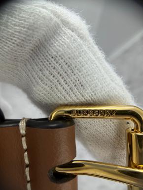 Burberry Striped Bucket Bag 13