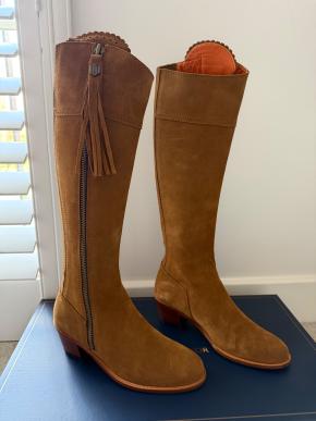 Fairfax & Favor Tan Regina Boots 2